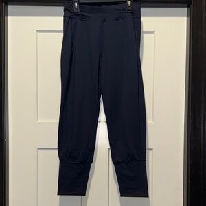 Navy Cropped Pants